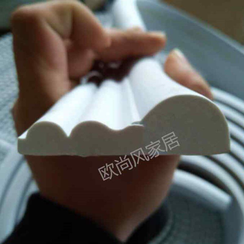 pvc软线条背景墙吊顶收边装饰条圆弧拱形门套包边塑料PU圆形石膏