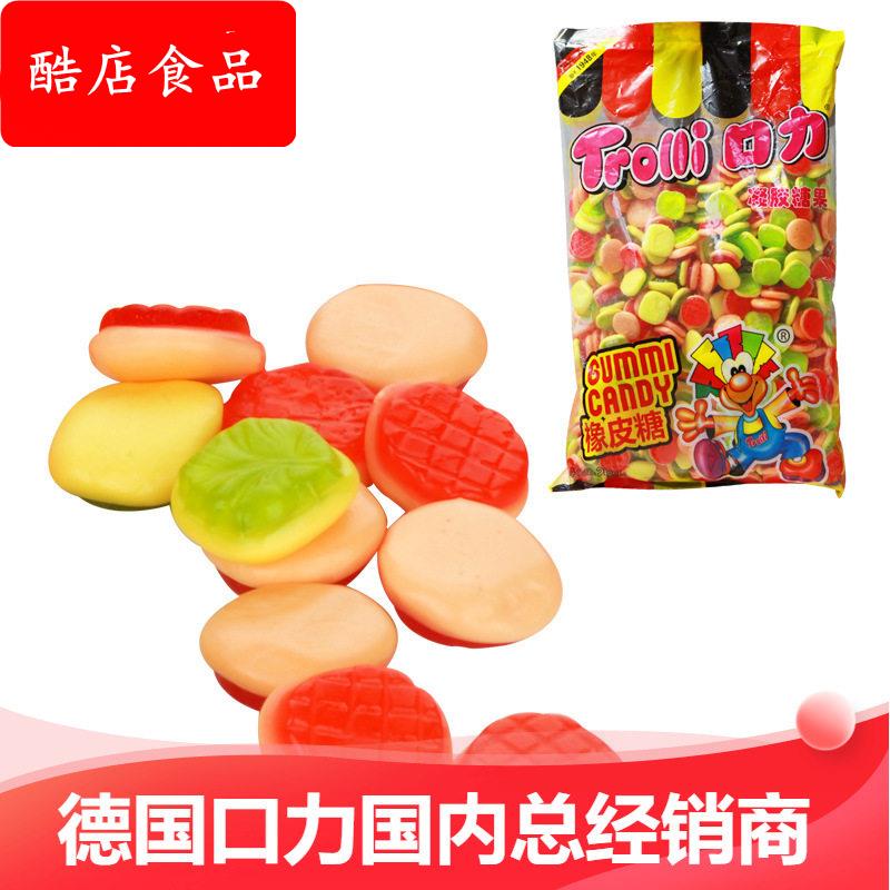 Trolli口力橡皮糖水果软糖（ 汉堡包片）形 2公斤 （整袋）