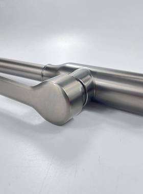 205高品质枪水镀灰色洗2碗池水槽QOP冷热双龙用洗菜厨房专用菜盆