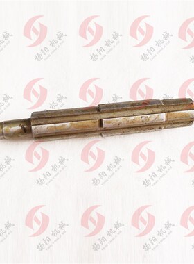 南京四机钻床配件Z3035B 轴51128 花键轴 总长221 花键6-34*8
