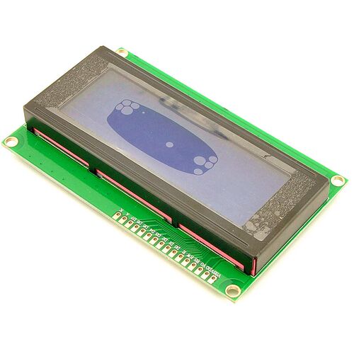 2004A液晶屏 J204A字符显示液晶模块20*4 5V LCD/LCM (蓝屏)