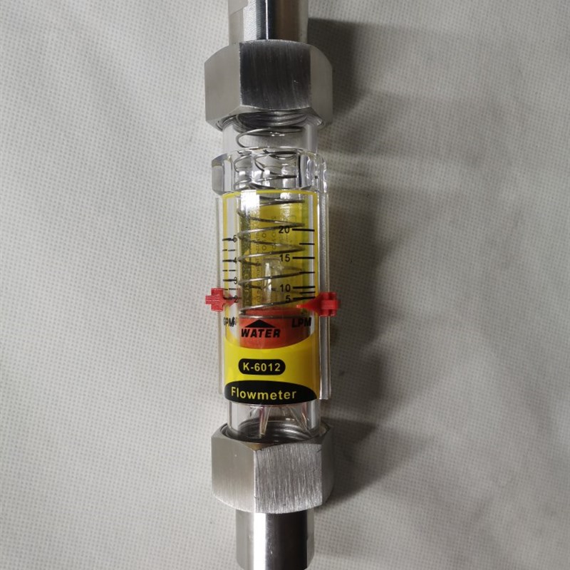 水平弹簧流量计半导体二次配水系统液体浮子式转子不锈钢流量表