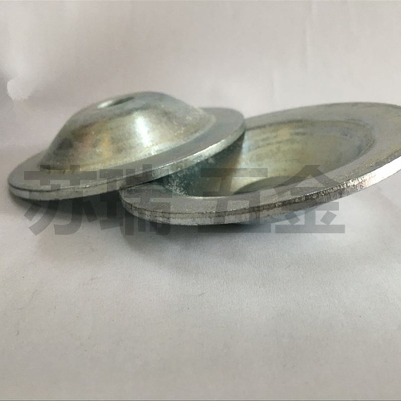 平底脚杯M8支撑脚升降调整脚M12地脚镀锌脚杯底盘80 M12M16