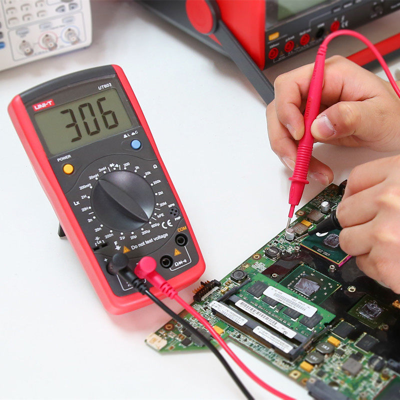 UNI-TUT601/UT602/UT603电镀电容表电阻表 数字电感电容表