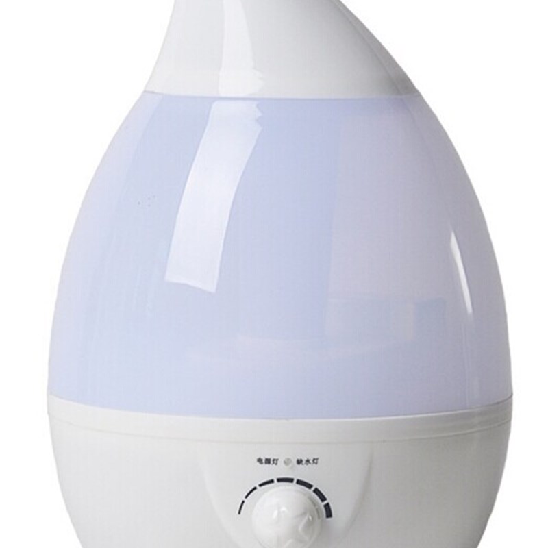 加湿器家用水滴大雾量静音卧室办公室空气空 调超声波3L大容量香