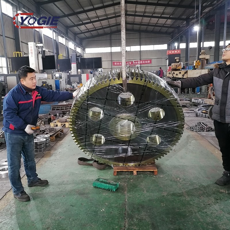 洛阳数控龙门铣机床加工生产重型大齿轮齿圈齿条加工