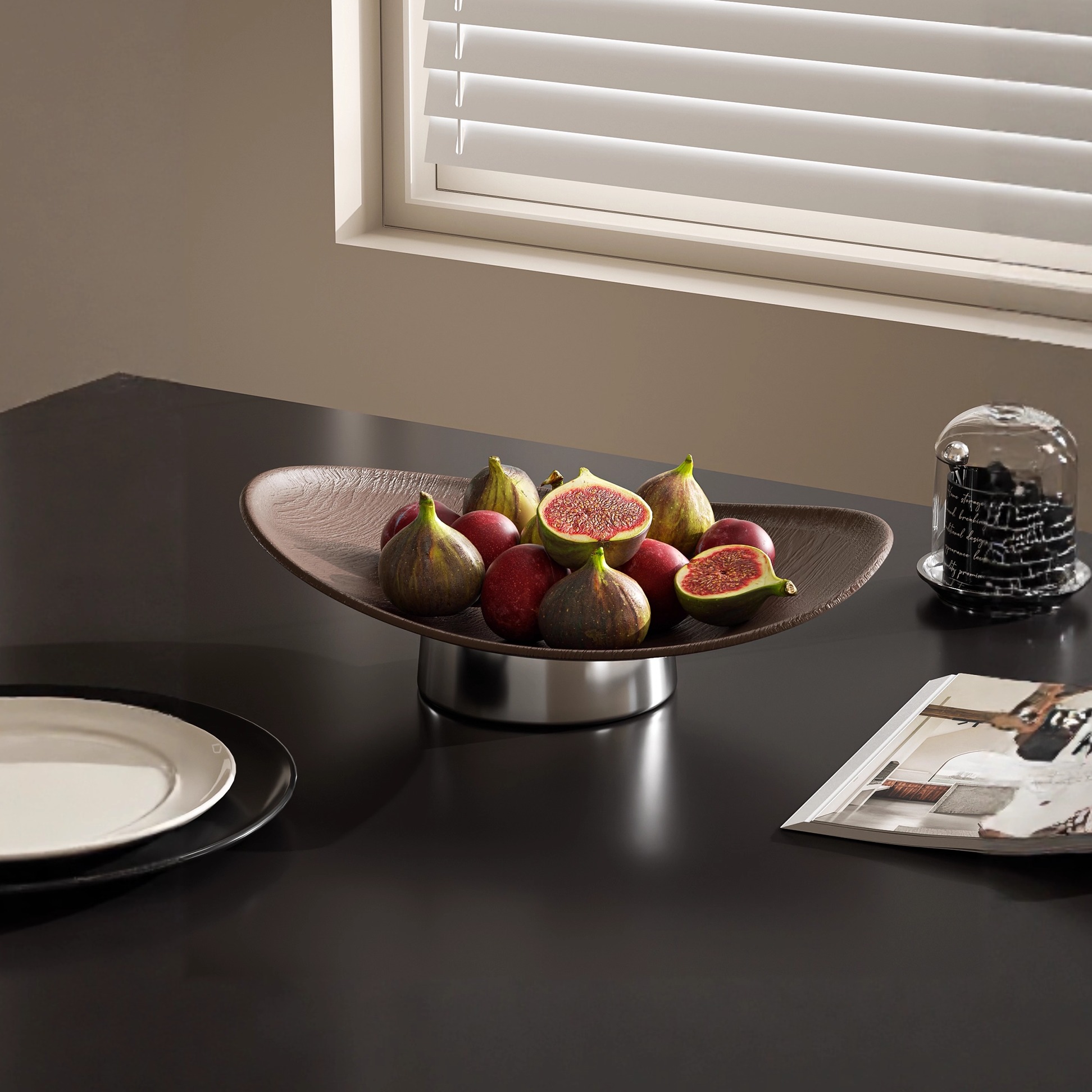 水果盘客厅茶几家用高端摆放盘