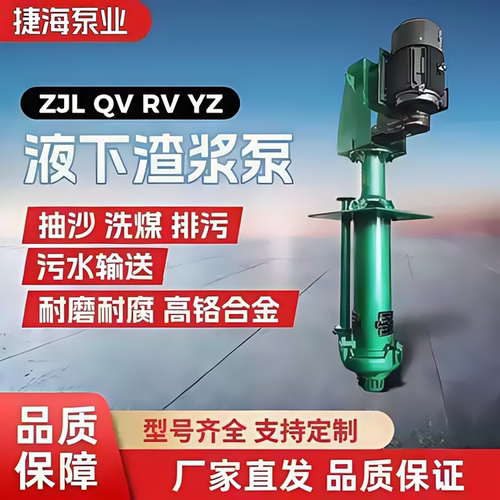 立式液下渣浆泵高络合金吸沙泵
