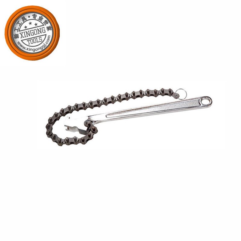 新工工具水管钳多用圆管钳夹管钳扳手钳美式链条管子钳TD06A-212