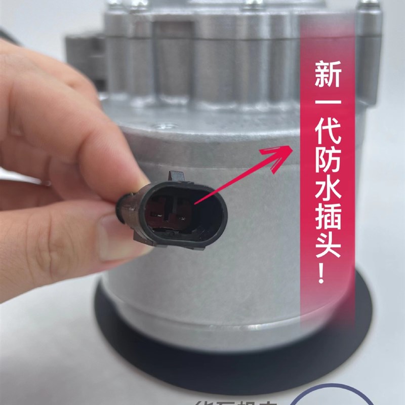 48V马路扫地车用电机 二级减速直流有刷洗扫车电机 防水 IP等级45