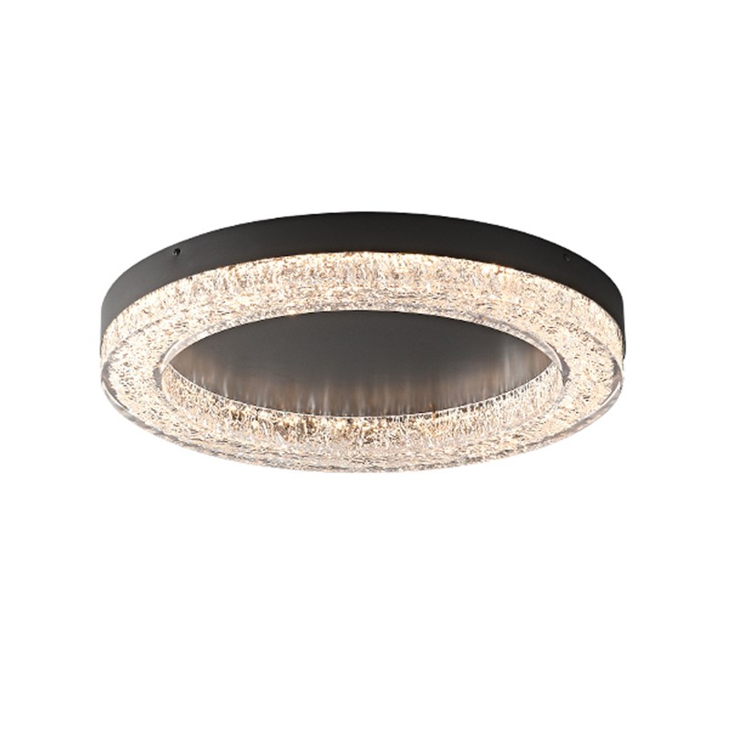 意式极简主卧室灯树脂吸顶灯设计师现代简约高端全铜轻奢客厅灯