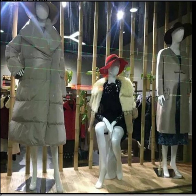 包邮烤漆亮白全身模特内衣内裤服装店男K女模展示道具假人模型架