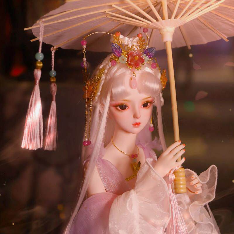 娃娃装三国小乔偶女娃关节古DF18105分风玩耶古诞礼物玩具