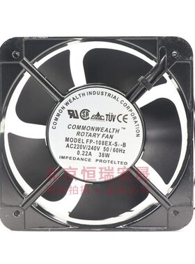 甄选FP-108EX-S1-B 三协 散热风机 38W 220V 0.22A