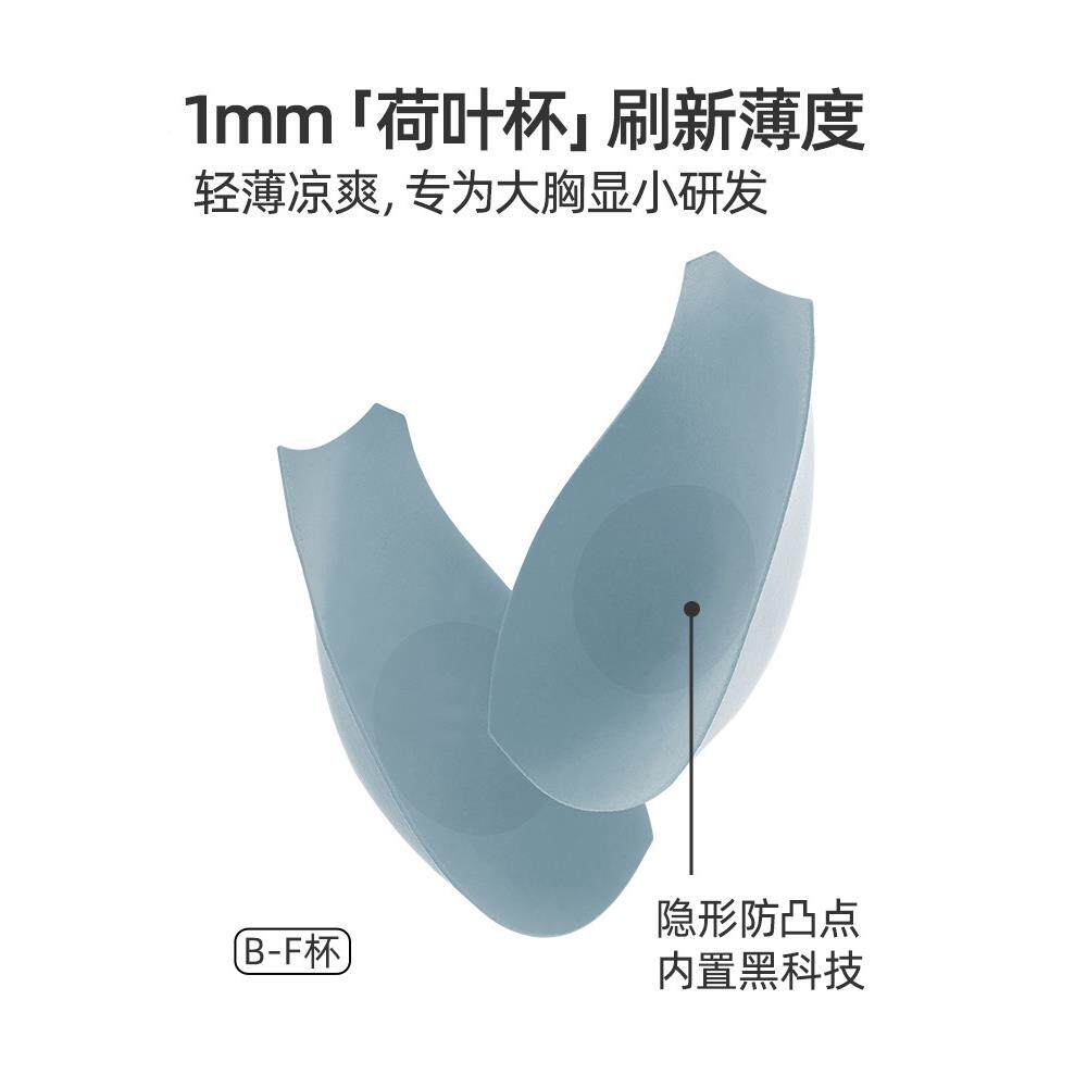 超薄全罩杯女蕾丝贴身性大尺防寸BM1024下丰胸小文垂胸