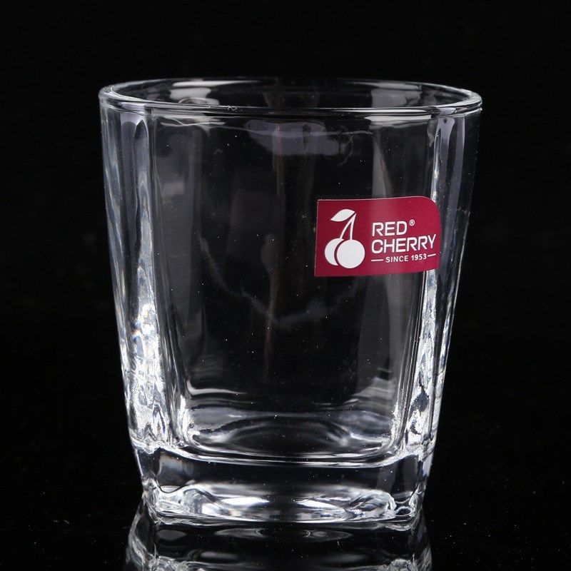 四方杯 透明带把喝水杯子 酒杯酒吧啤酒杯 玻璃杯 礼品定制喝水杯