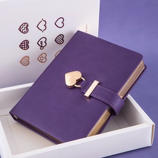 CAGIE/卡杰密码本创意多功能带锁日记本可爱少女心大学生笔记本子