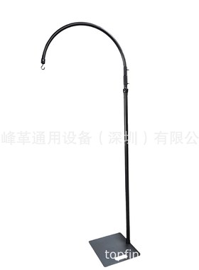 厂家直销3ft半圆可调节吊灯架纱幔架铝合金可伸缩礼灯婚礼背景架