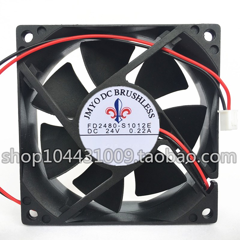 DC24V8025 0.22A FD2480-S1012E 多用途超静音机箱变频器散热风扇