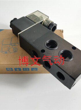 R25Y3000-08B电磁阀AC220 DC24V二位五通板式侧式换向阀