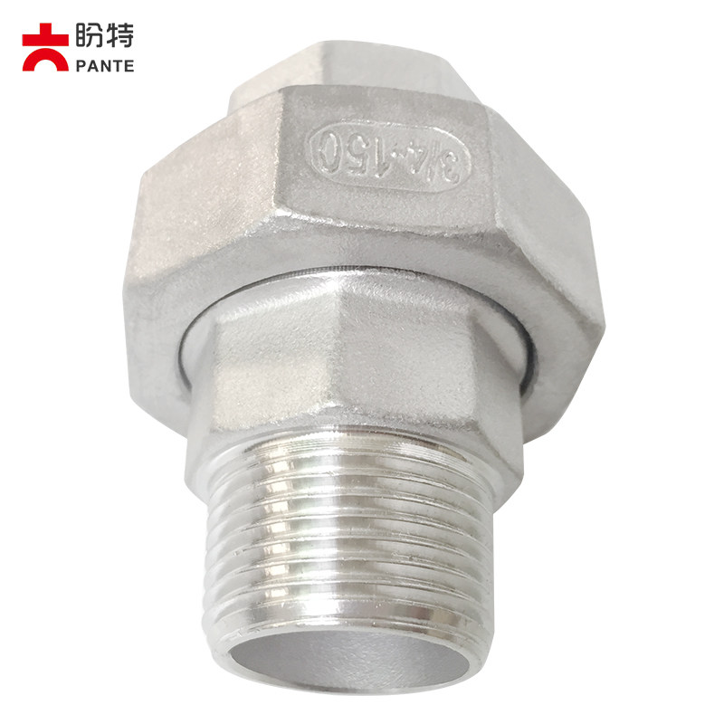 盼特304不锈钢内外丝活接头316双头活结丝扣油任4分水管配件新款