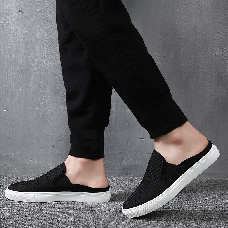 夏季拖鞋男士凉鞋包头凉拖鞋男室外防滑韩版个性潮懒人半拖鞋男鞋