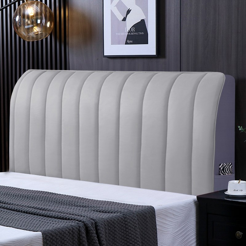 22新款现代床头罩科技布秋冬加棉厚床头罩软包防撞保护