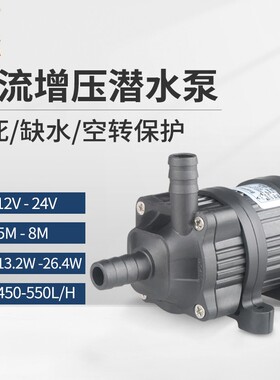 zskj中科世纪DC40D12V微型直流无刷潜水泵24V抽水机 家用小型吸水