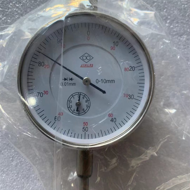 成都双环双圈百分表机械百分表0-10mm精度0.01mm千分百分指示表头