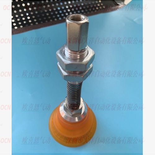VBF50PU VBF60PU VBF80PU VBF100PU双层橙色真空吸盘配不锈钢杆子