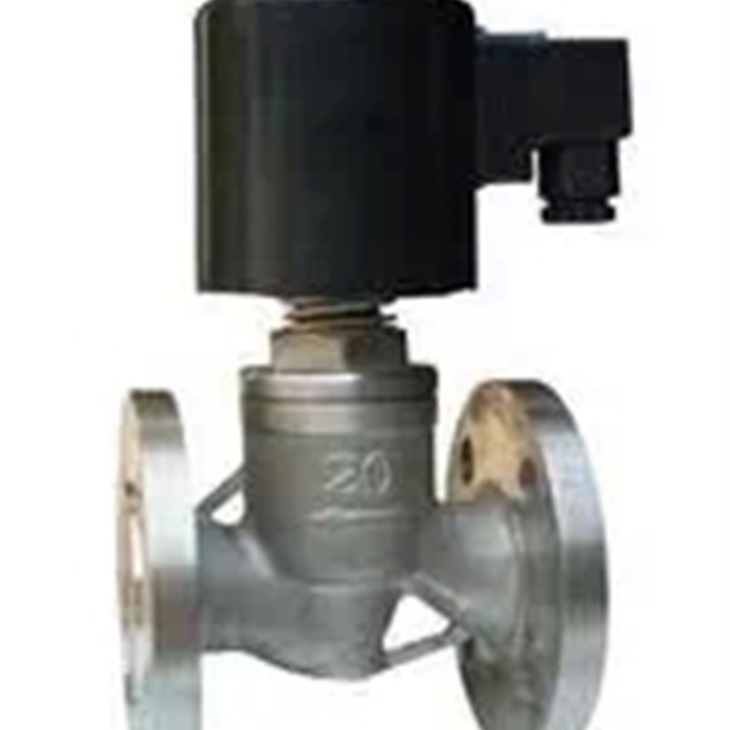 ZQDF-16P 304不锈钢法兰蒸汽气体电磁阀活塞式高温DN25DN40 DN50