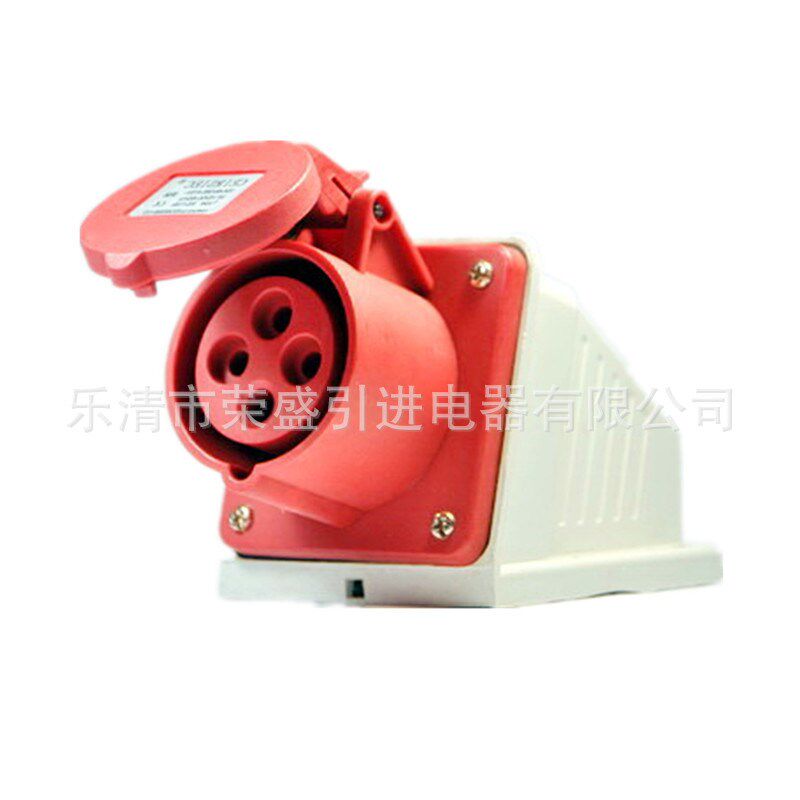 4芯16A荣盛CEIRSIEC新型防水防爆航空工业插座(明装)RS-114K