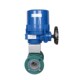 电动防爆阀门 EXQ941F46 防爆型电动衬氟球阀 耐腐蚀电动法兰球阀