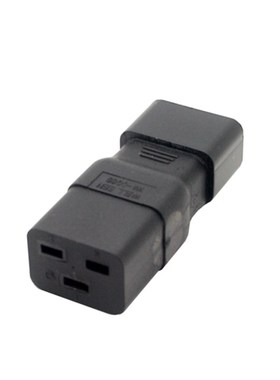 IEC C19转C14 母头转公头 16A转10A PDU转换插头 连接器