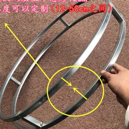 婚庆道具婚礼布置吊顶圆环线帘圆形花环吊环双层圆环吊顶铁艺装饰