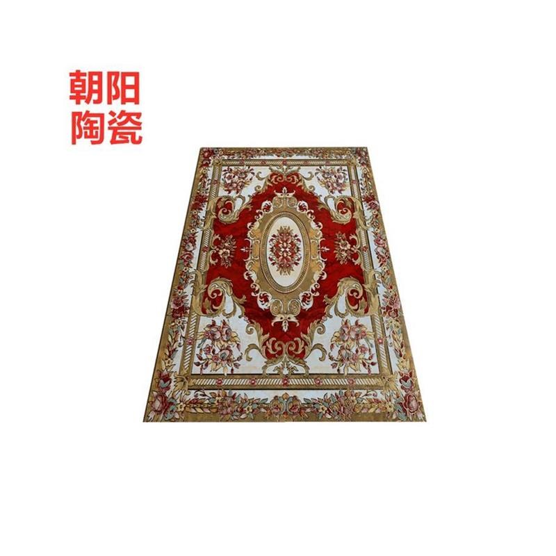 客厅拼花地砖大厅餐厅进门拼花瓷砖抛晶砖拼图地毯砖入户过道瓷砖