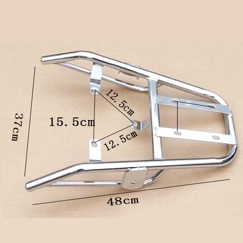 新国标永达方鹰电动车货架Y8尾箱架F6货架小金鹰尺寸16*12.5货架