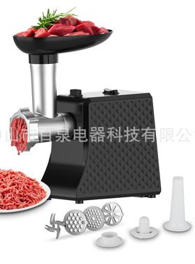 OZON跨境工厂MeatGrinder家用电动多功能灌肠绞肉机蒜泥机辣椒机