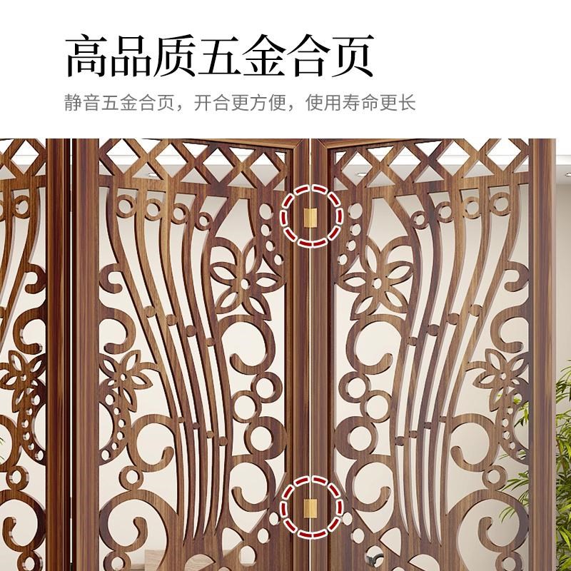 新中式屏风卧室遮挡厕所客厅玄关家用可移动遮挡入户简约现代座屏