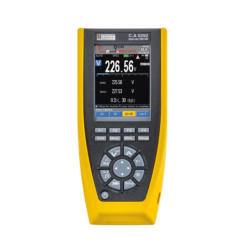 CA TRMS彩色图形万用表CA5292 CA5293电阻/频率/交直流测量