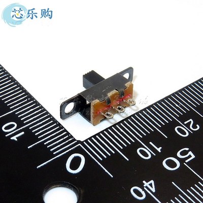 拨动开关SS12F15G6 1P2T拨动开关 横柄式 2档3脚 模型开关