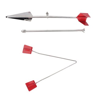 304不锈钢风向标 风向指示仪 标准风向仪 游艇帆船用五金配件