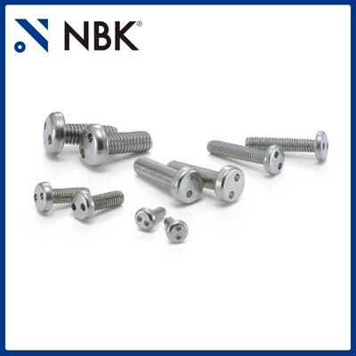 NBK SRTS不锈钢双孔盘头防盗防破坏螺丝小螺钉紧固件螺栓厂家