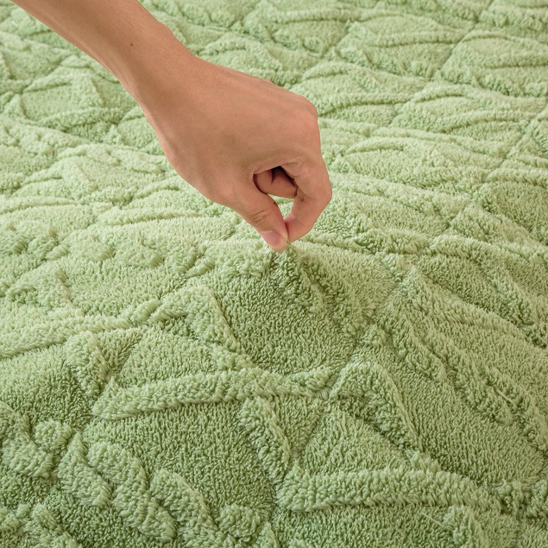 塔芙绒床垫秋冬季夹棉加厚床护垫软垫单双人防滑褥子宿舍午睡垫被