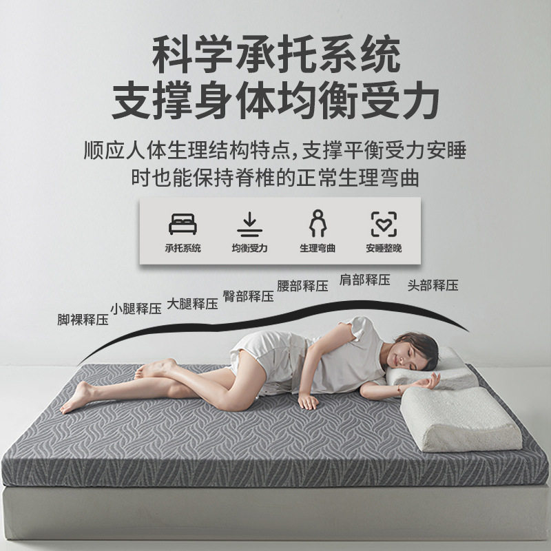 床垫海绵记忆棉软垫褥子可拆洗家用床铺学生宿舍单人租房榻榻米