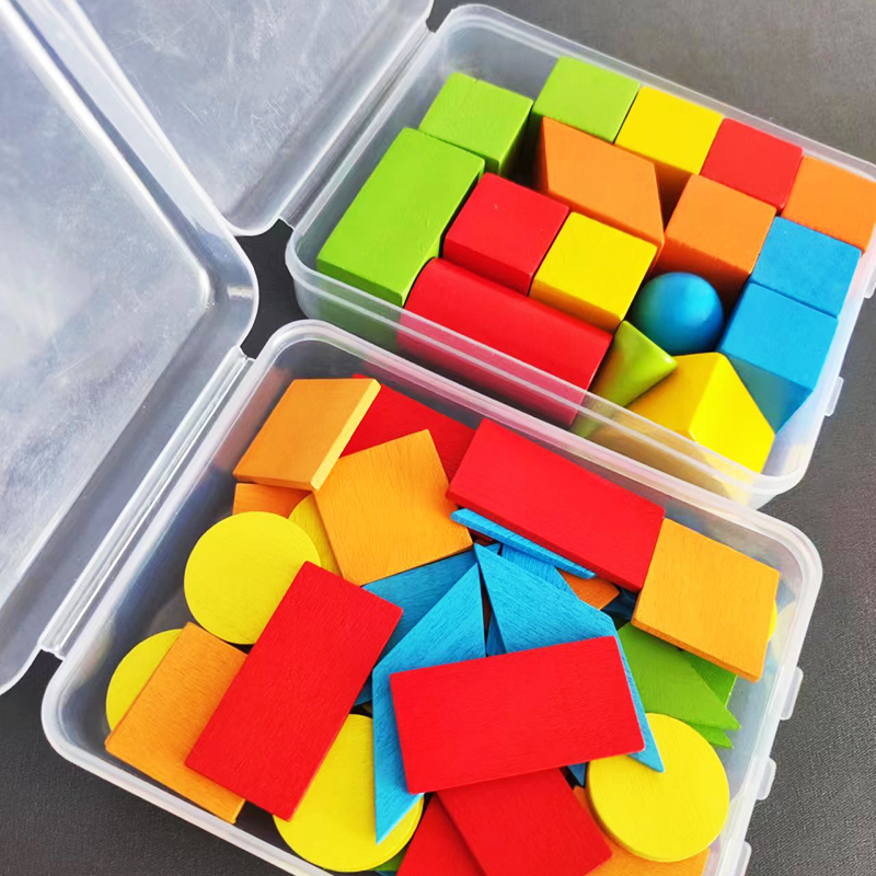 教具正方形几何拼图平面数