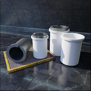 高纯石墨坩埚耐高温中高频熔炼金银首饰银元宝模具单环1公斤定制