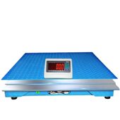 甄选电子地磅秤1 3吨精度称猪小地磅500kg畜牧工业平台秤落地称