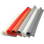 甄选超凡现货P型硅胶条 蒸饭柜箱密封条 耐老化蒸饭车硅胶密封条