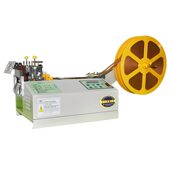 甄选986全自动冷热切带机松紧带裁剪织带魔术贴裁切机电脑切带机